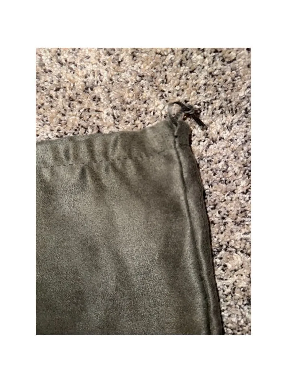 Authentic Tom Ford Gray Shoe Dust Bag Drawstring Storage Pouch
